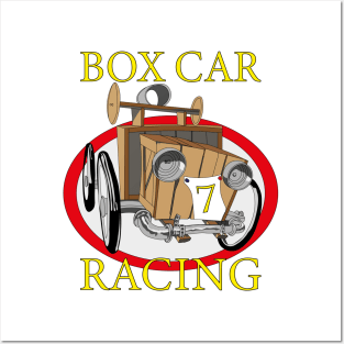 Box car racing Posters and Art